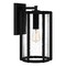 Quoizel Hazel 1-Light Earth Black Outdoor Wall Lantern HAZ8409EK - alternate 1